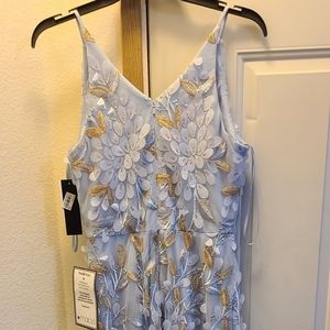Formal Dress. Size 2, blue